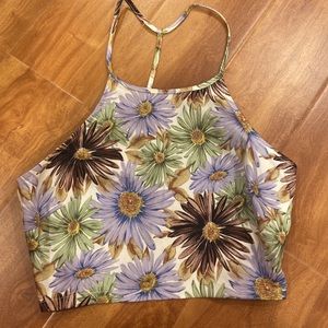 Flower crop top